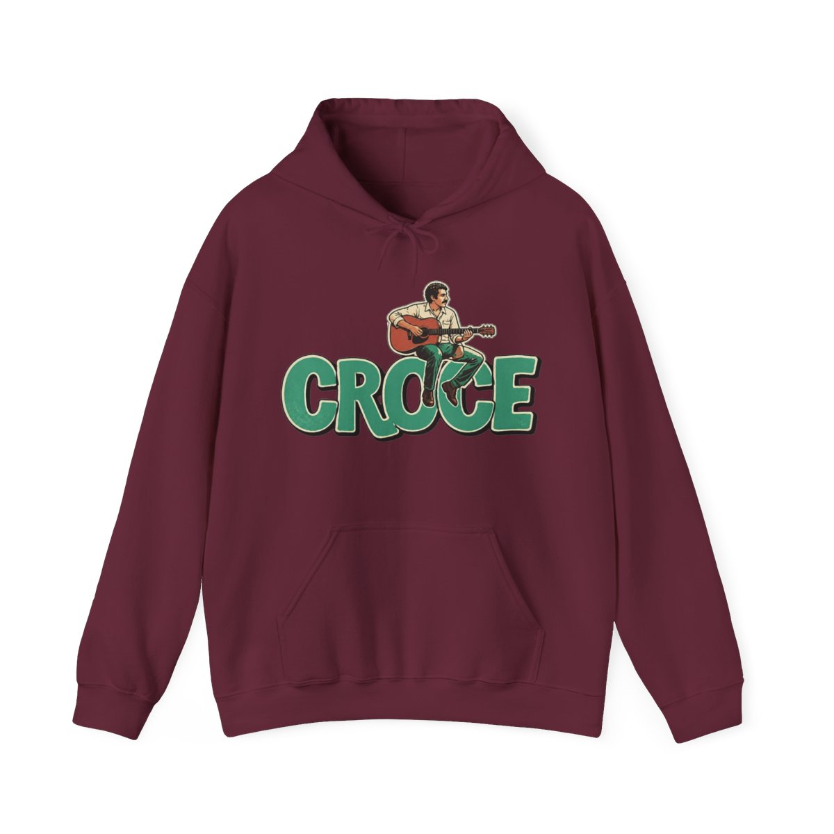 Popart Jim Croce Retro Classic Pullover Hoodie | Jim Croce Store - Official Jim Croce Merchandise Shop - alternate angle 3, merchandise