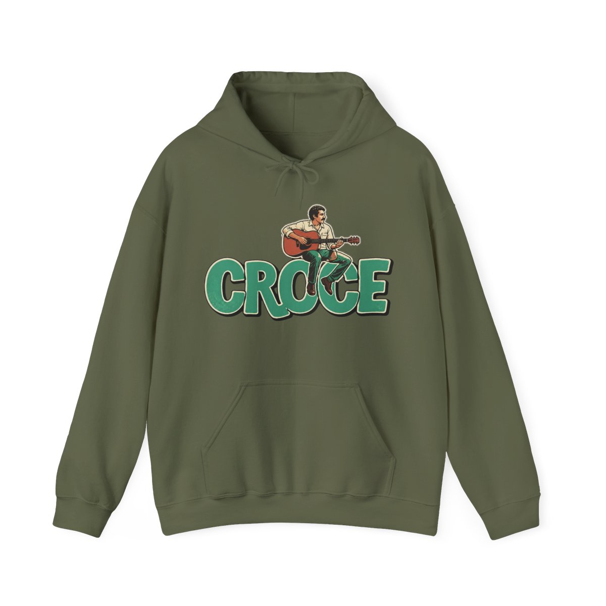 Popart Jim Croce Retro Classic Pullover Hoodie | Jim Croce Store - Official Jim Croce Merchandise Shop - alternate angle 4, merchandise